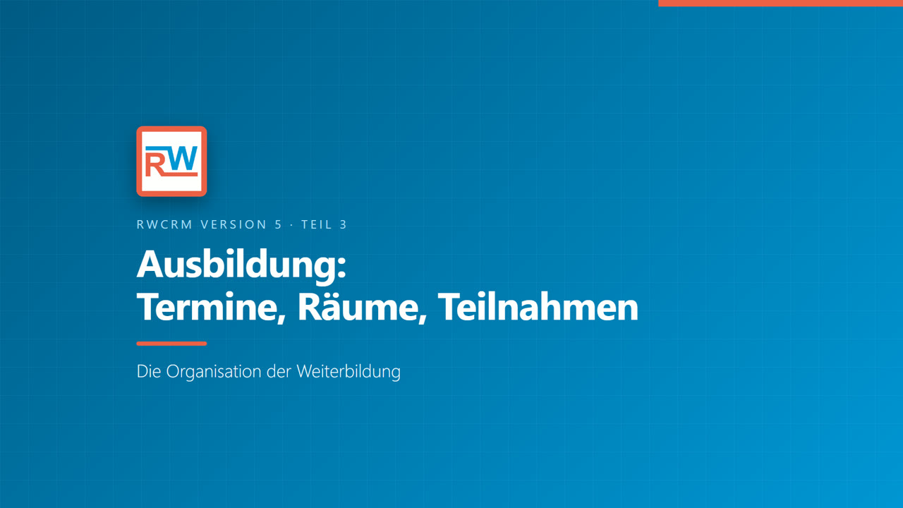 Video: Termine, Raumbelegung und Teilnahmen verwalten